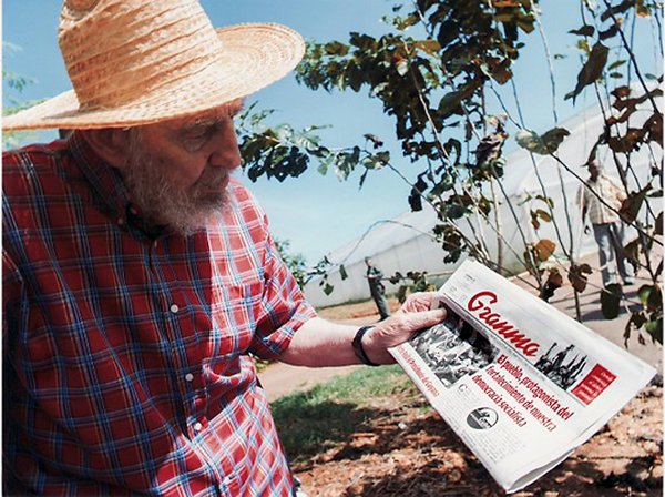 Fidel Castro widersprach seinem Ableben mit Beweisfotos in der Granma