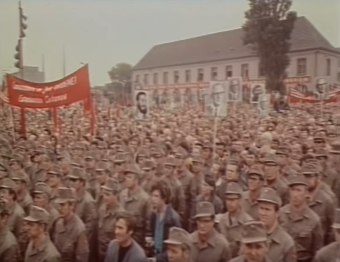 Fidel Castro, Kundgebung in Leuna, 15. Juni 1972