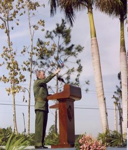 Fidel Castro in Pinar del Rio