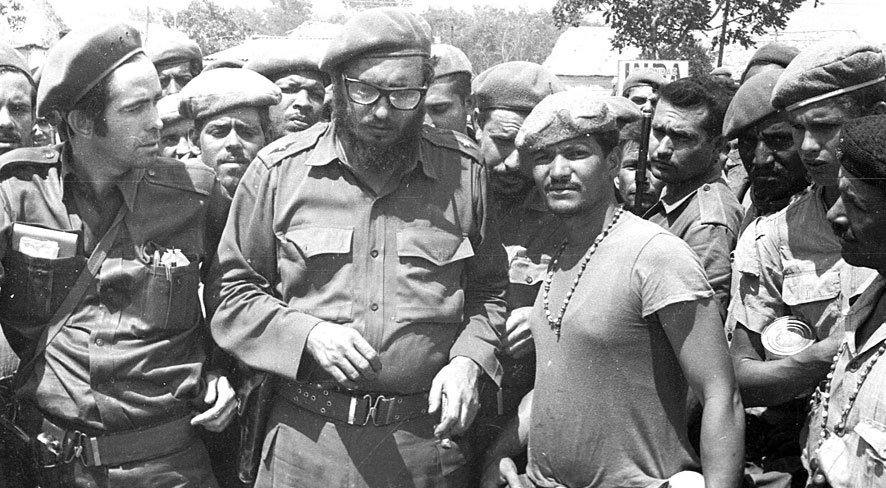 Fidel in Playa Girón