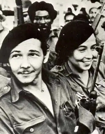 Vilma Espín und Raúl Castro