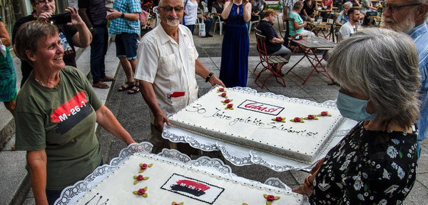 Geburtstagstorte für Cuba Si