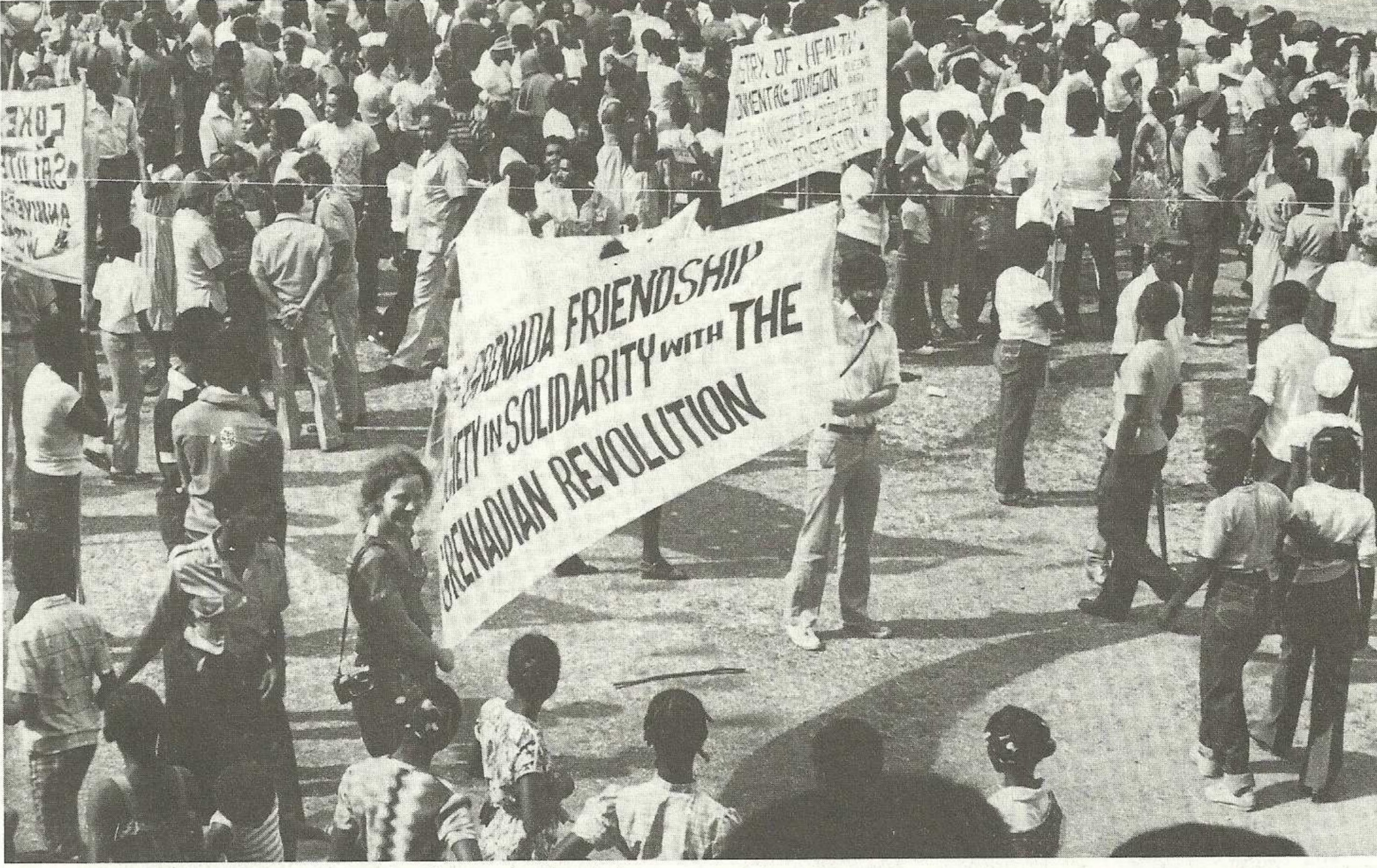 Grenada 1982 - Jahrestag der Revolution