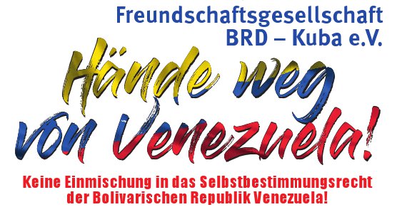 Hände weg von Venezuela