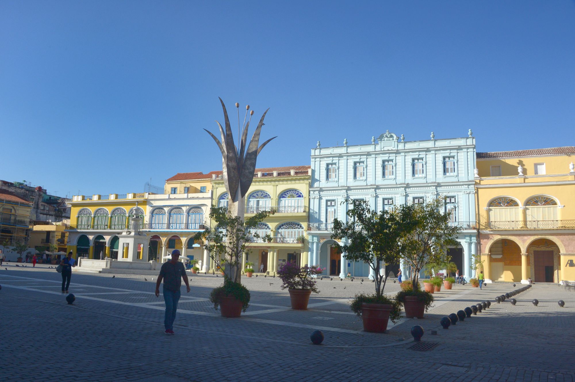Ein Teil der restaurierten Altstadt Havannas