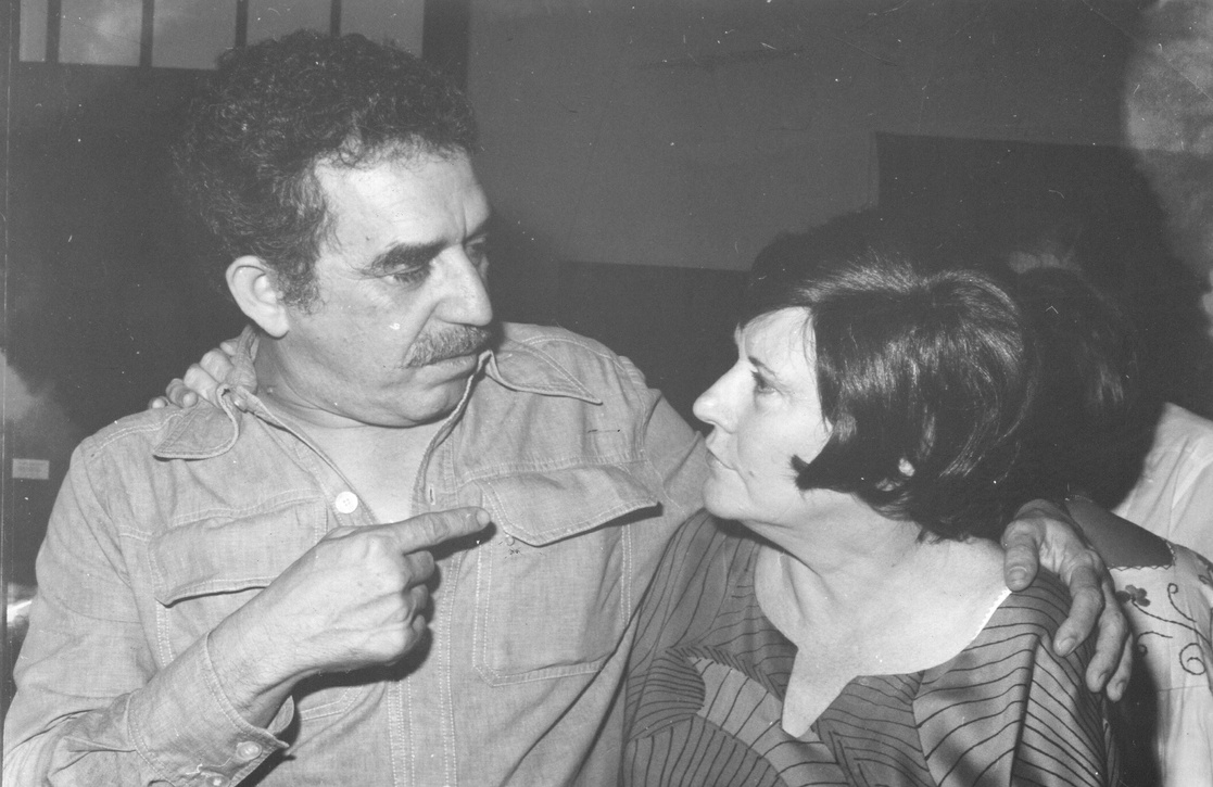 Haydée Santamaría und Gabriel García Márquez