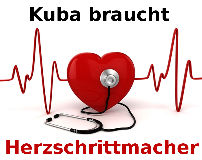 Herzschrittmacher für Kuba