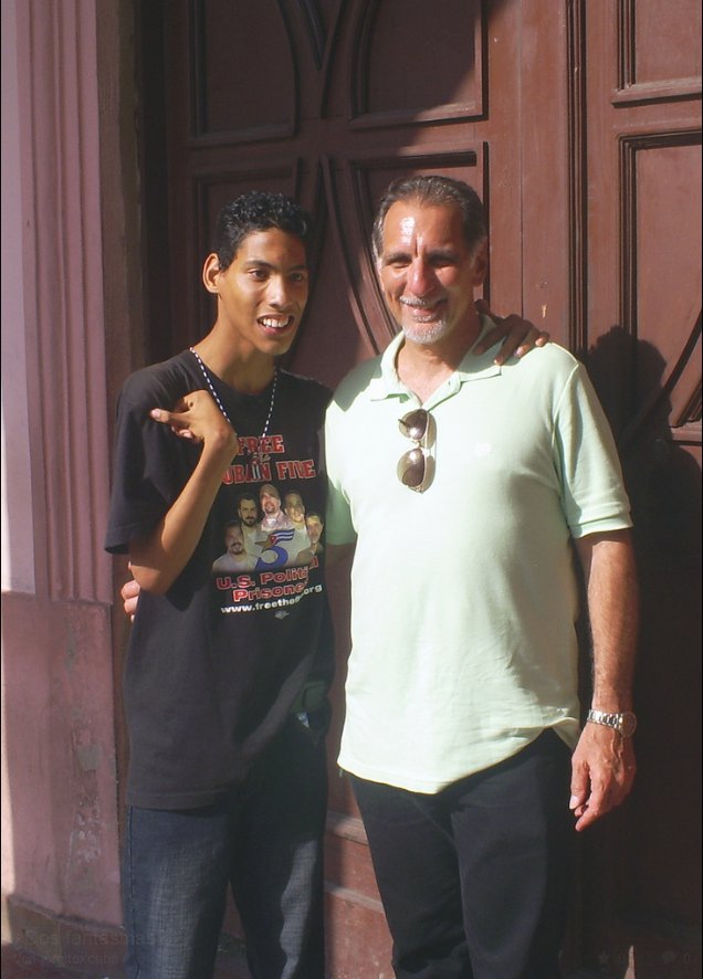 Jorgito mit René Gonzáles