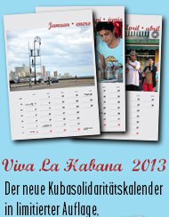 Kubasolidaritätskalender 2013