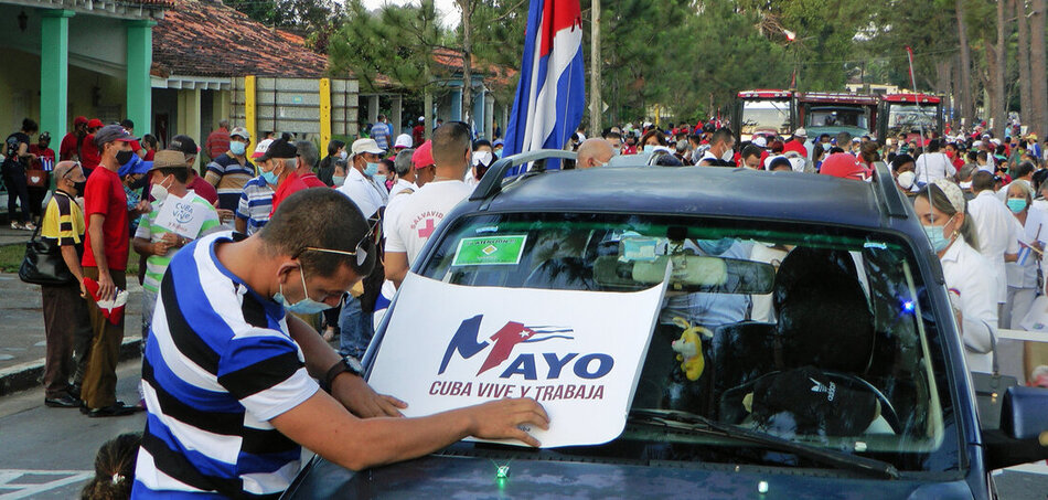 Am 1. Mai 2022 in Viñales, Kuba