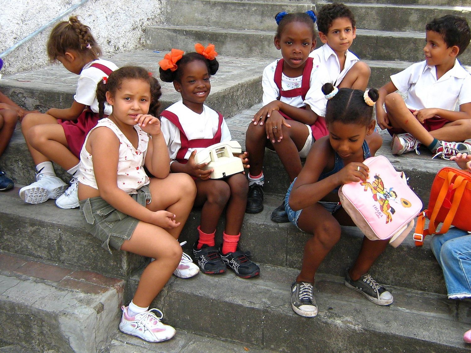 Kubanische Schulkinder