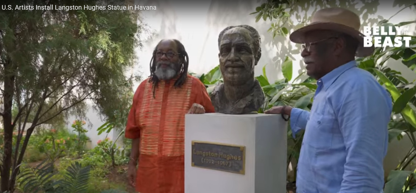 Langston Hughes Denkmal, Havanna