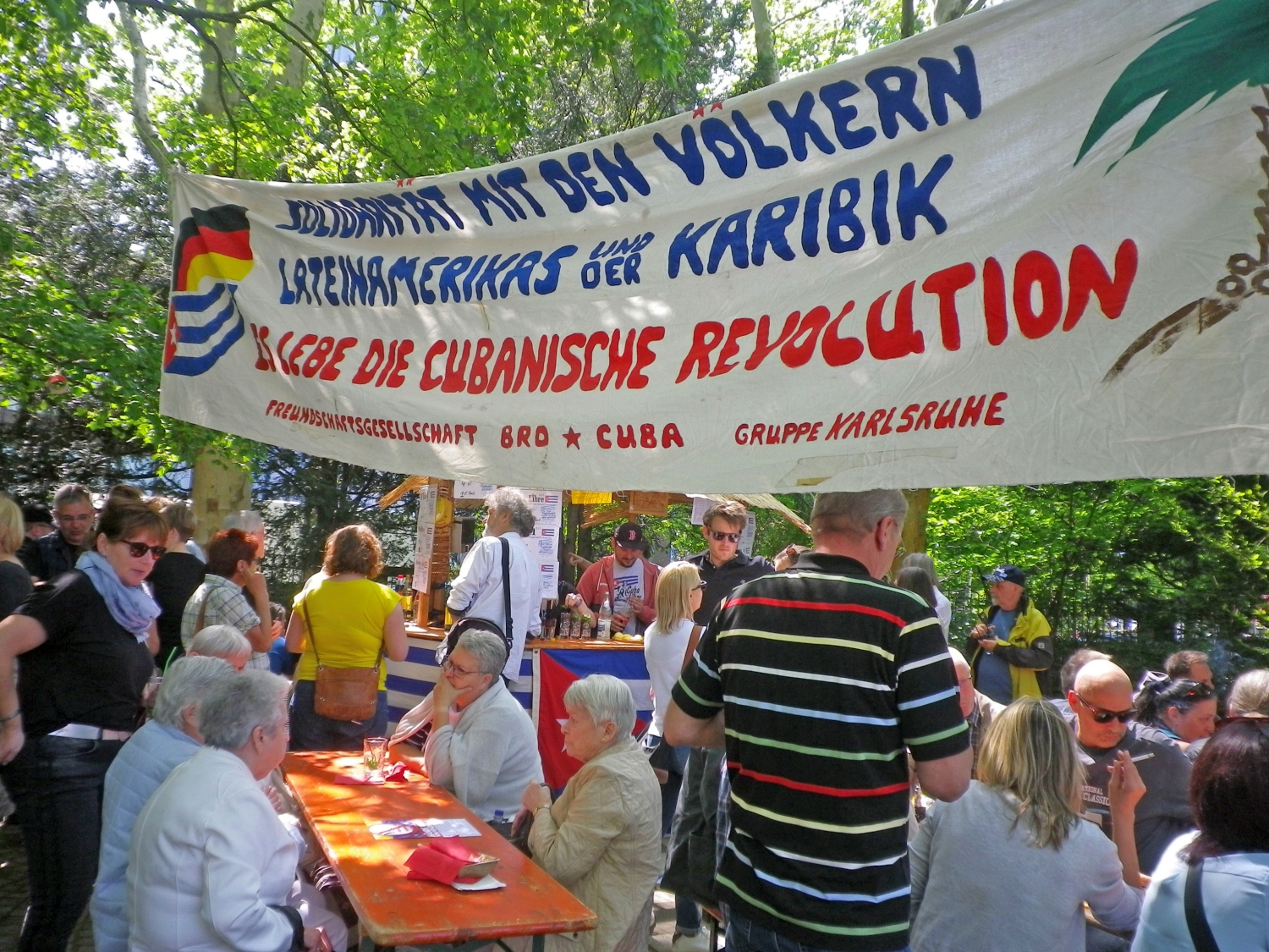 1. Mai in Karlsruhe