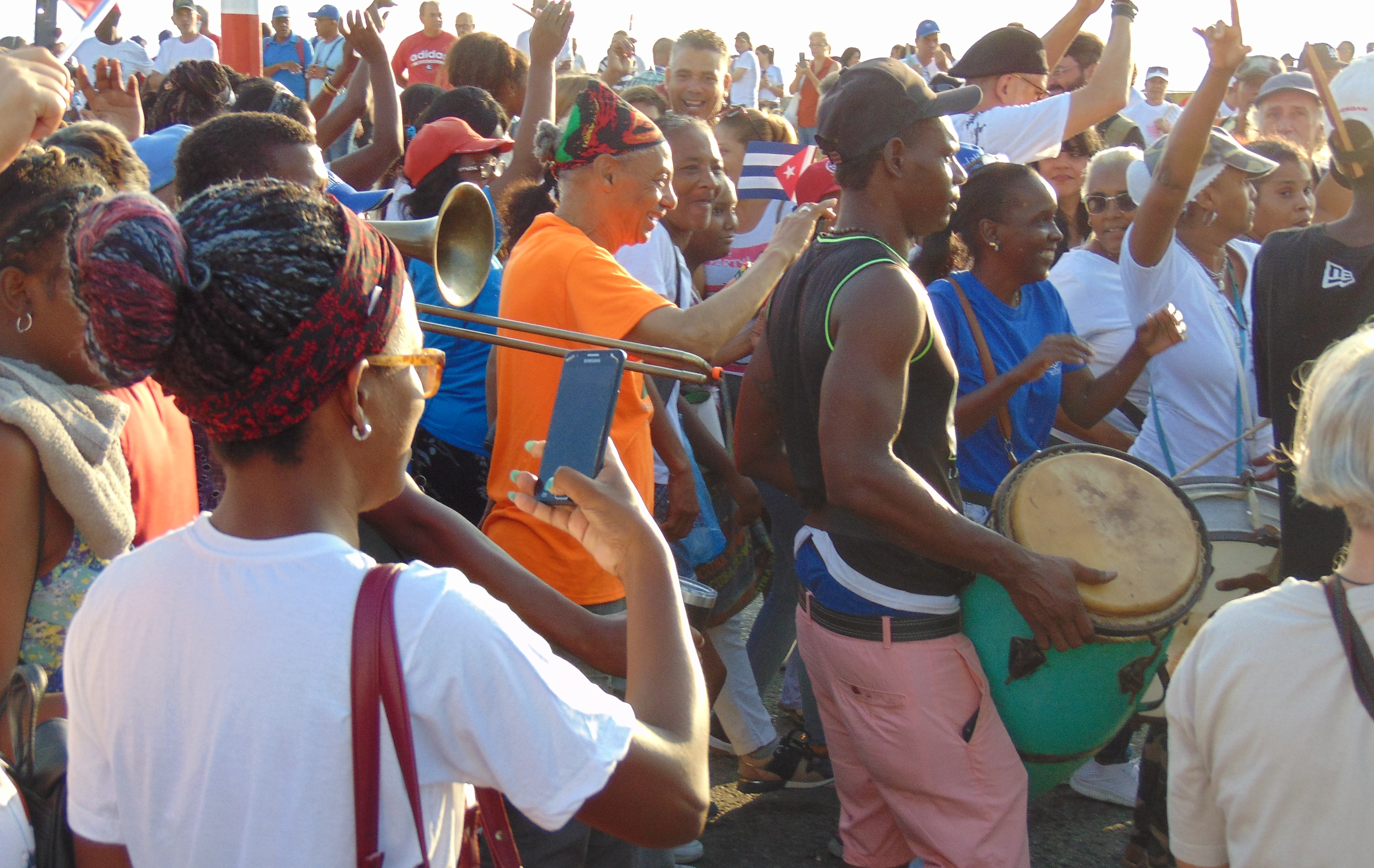 Demonstration zum Tag der Arbeit in Havanna