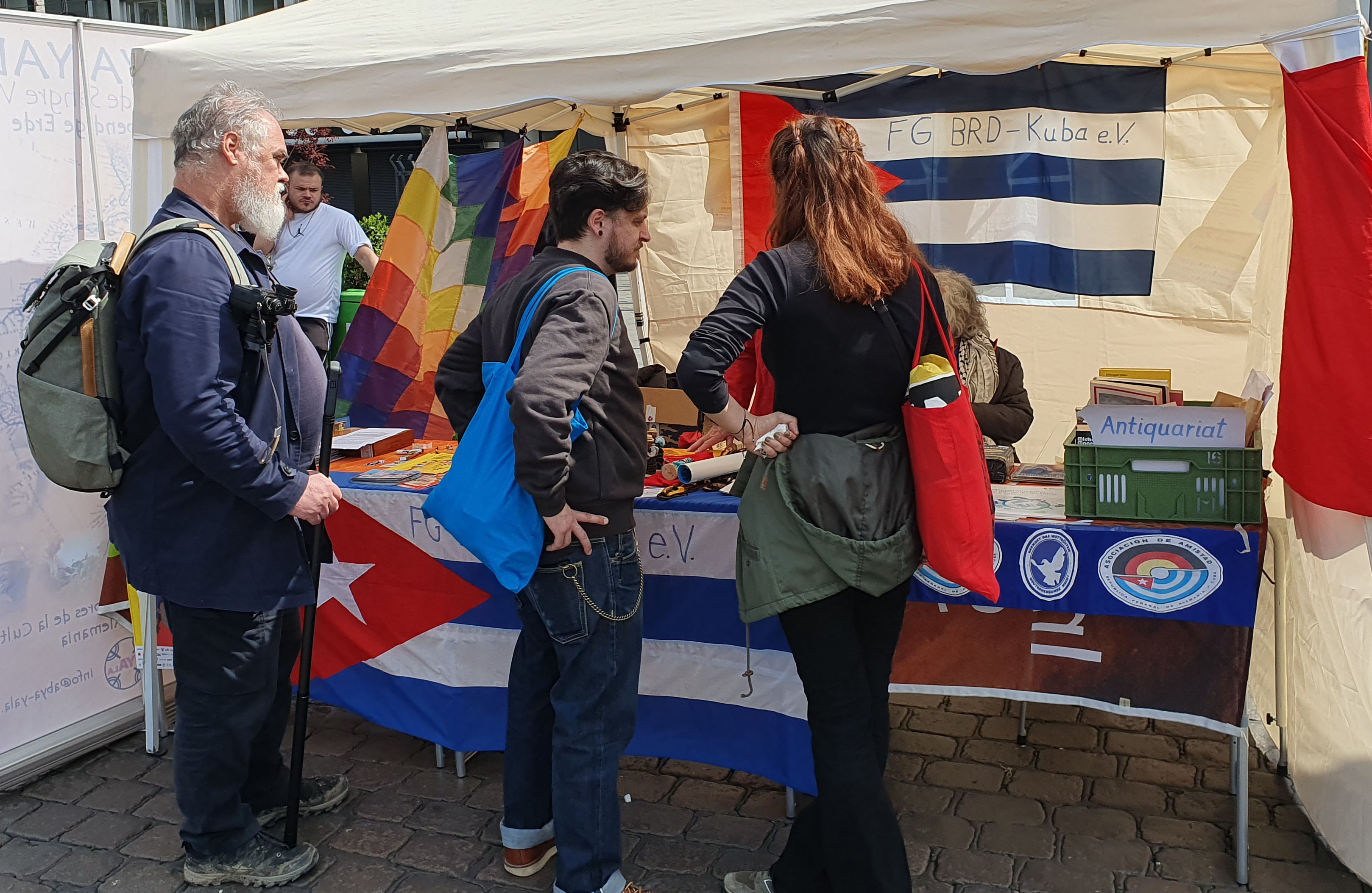 Mannheim - Kuba-Infostand