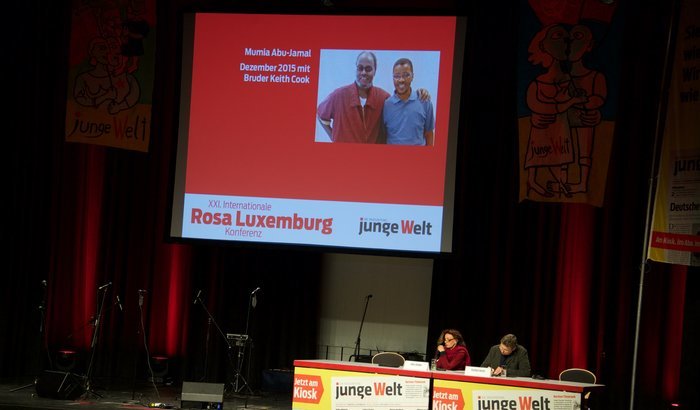 Mumia Abu Jamal, Rosa-Luxemburg-Konferenz 2017