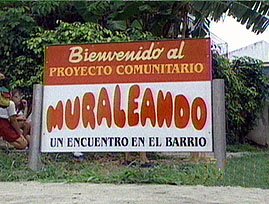 Bienvenio al Projecto Comunitario Muraleando