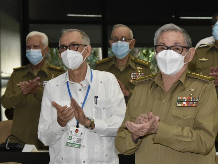 Raul Castro auf der Sitzung der Nationalversammlung