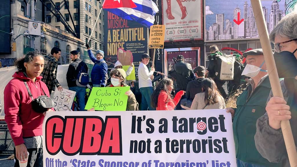 New York: Gegen die US-Blockade gegen Kuba