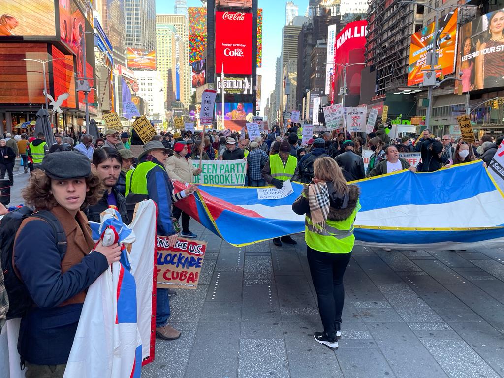 New York: Gegen die US-Blockade gegen Kuba