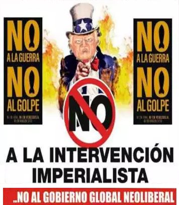 No a la intervencion imperialista