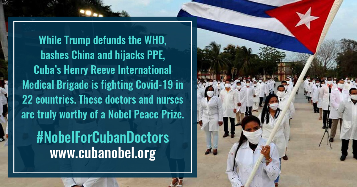 Nobel for Cuban Doctors