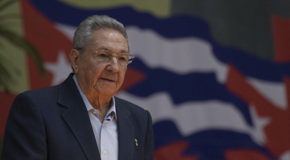 Raúl Castro zum Abschluss des 7. Parteitages der Kommunistischen Partei Kubas