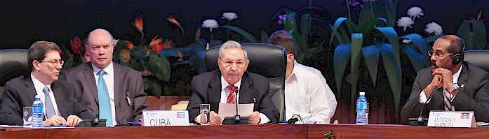 Raúl Castro Ruz zum 5. Gipfeltreffen CARICOM-Kuba