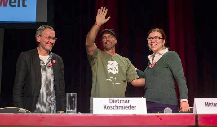 Gerardo Hernandez auf der Rosa-Luxemburg-Konferenz