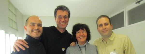 Carlos Insunza Rojas, Günter Pohl, Renate Fausten, Luis Morlote