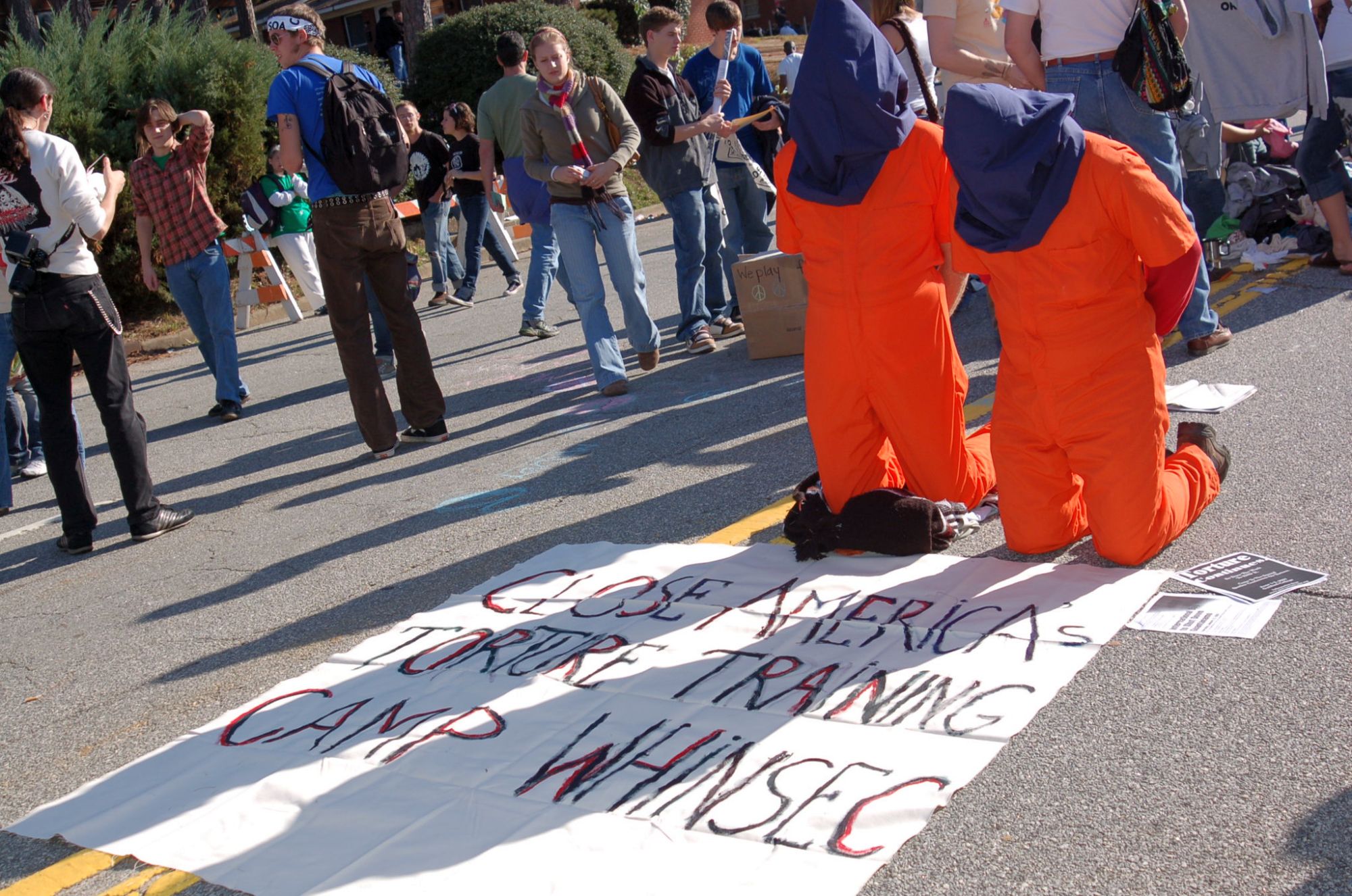 Protest gegen die School of the Americas