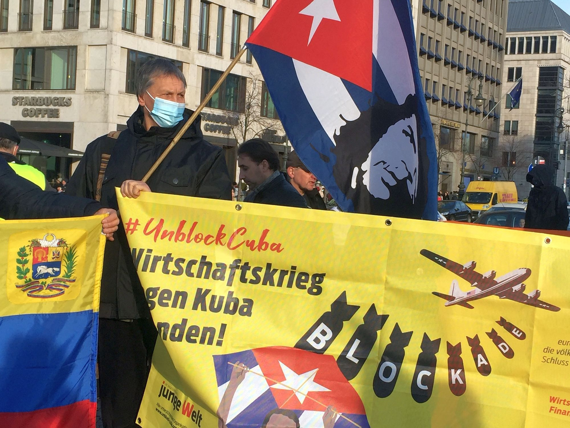 Kuba-Solidarität in Berlin