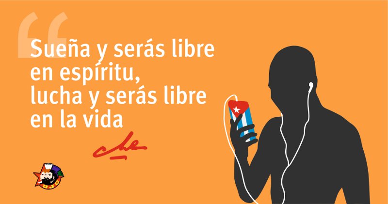 Sueñas y serás libre en espíritu