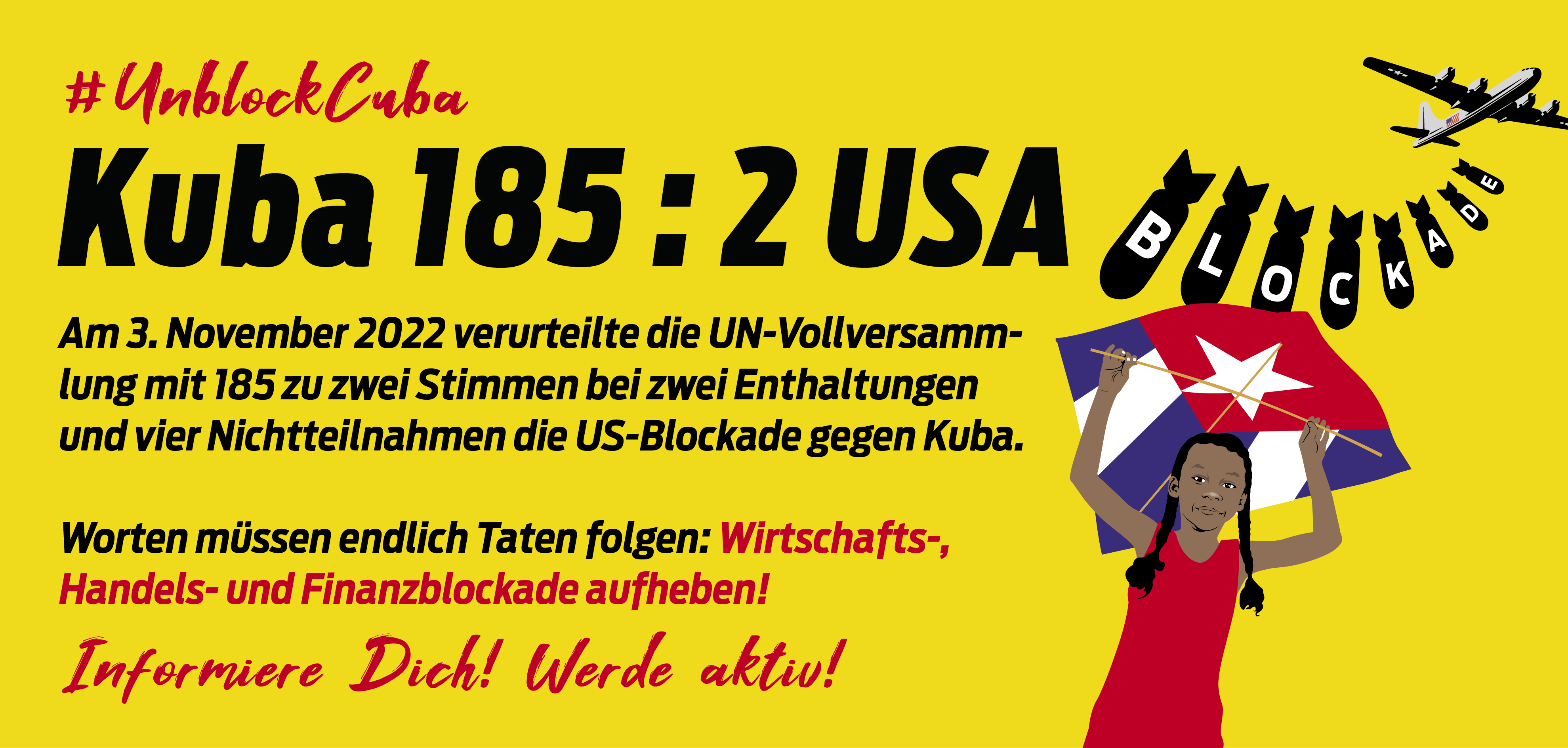 #UnblockCuba Abstimmunsergebnis