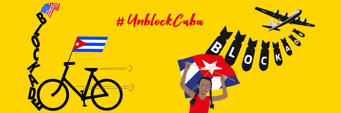 UnblockCuba Fahrrad-Demonstration