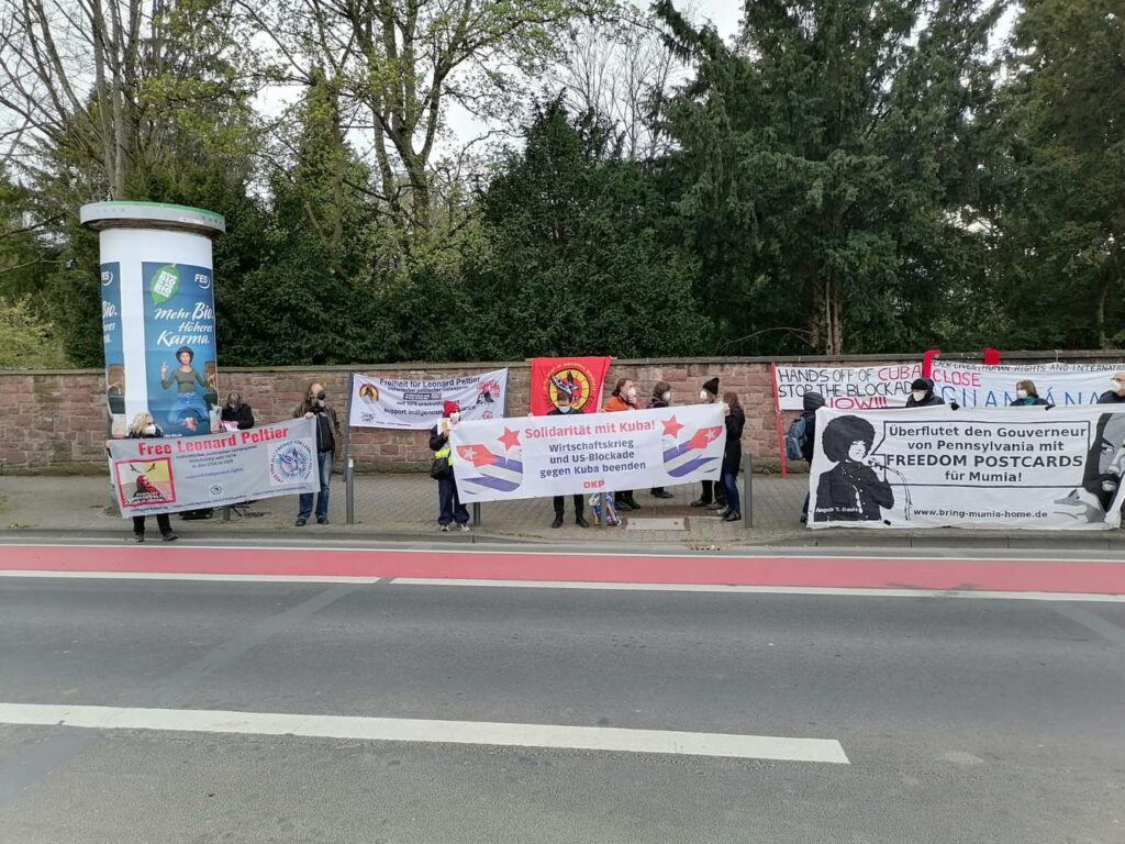Auftakt zur UnblockCuba-Kampagne Frankfurt a.M.