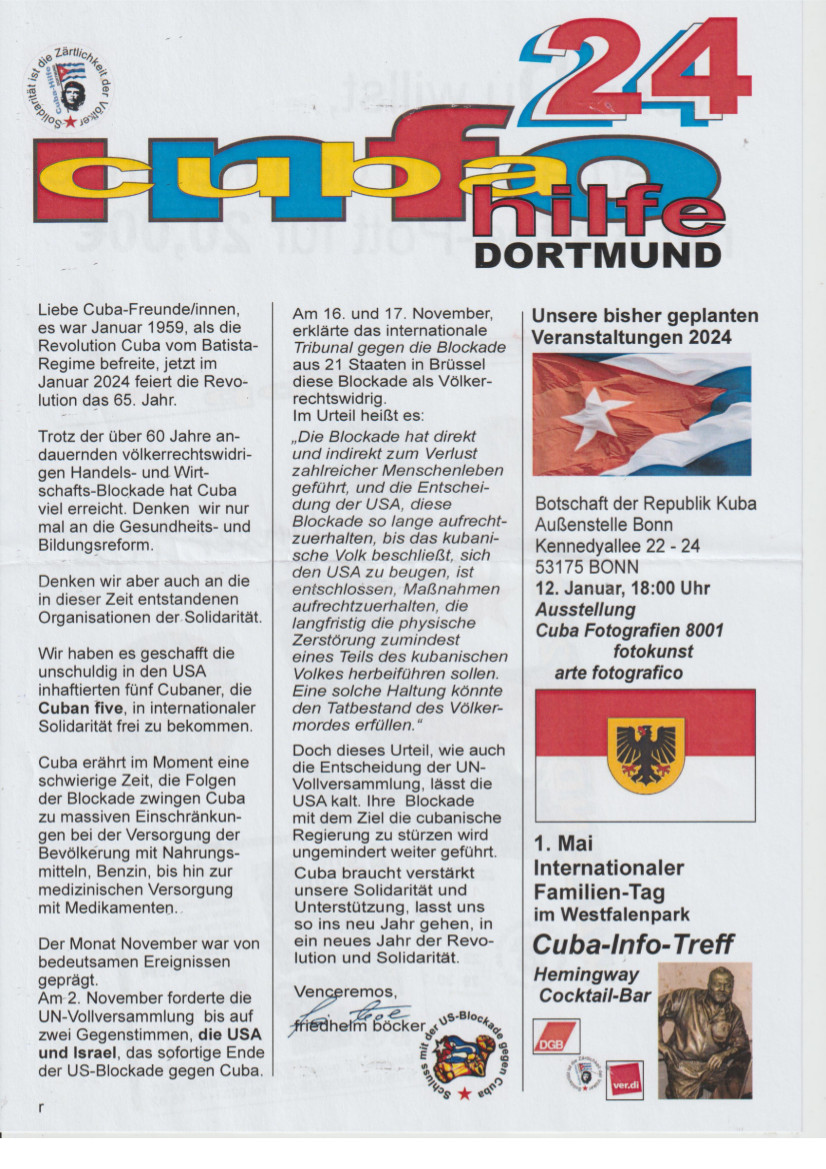 Cuba Hilfe Dortmund