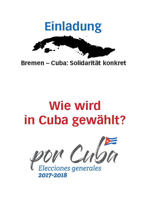 Wie wird in Cuba gewählt?