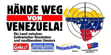 HÄNDE WEG VON VENEZUELA!