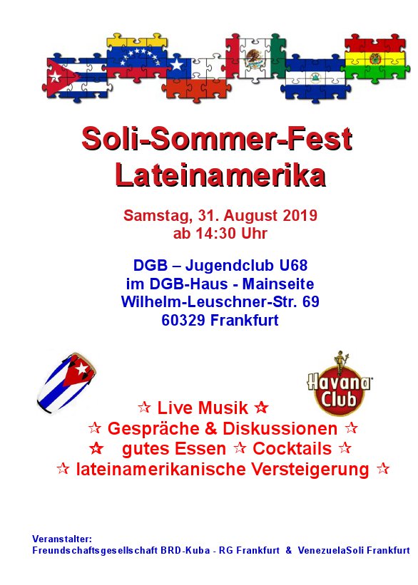 Soli-Sommer-Fest Lateinamerika