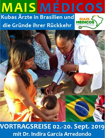 Vortragsreise: Mais Médicos