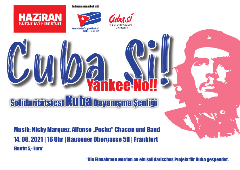 Solidaritätsfest Kuba Dayanisma Senligi