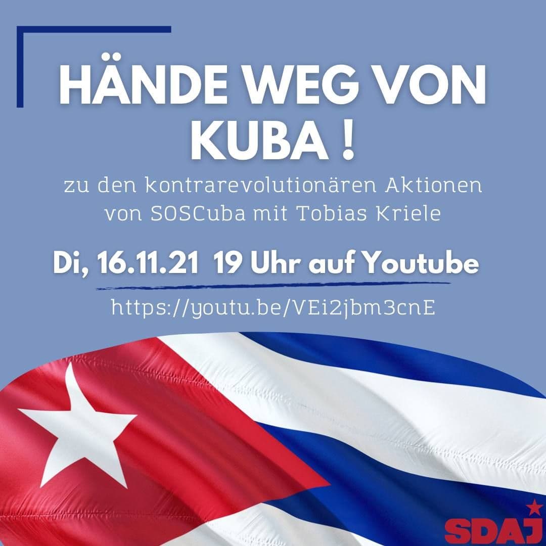 Livestream: Hände weg von Kuba!