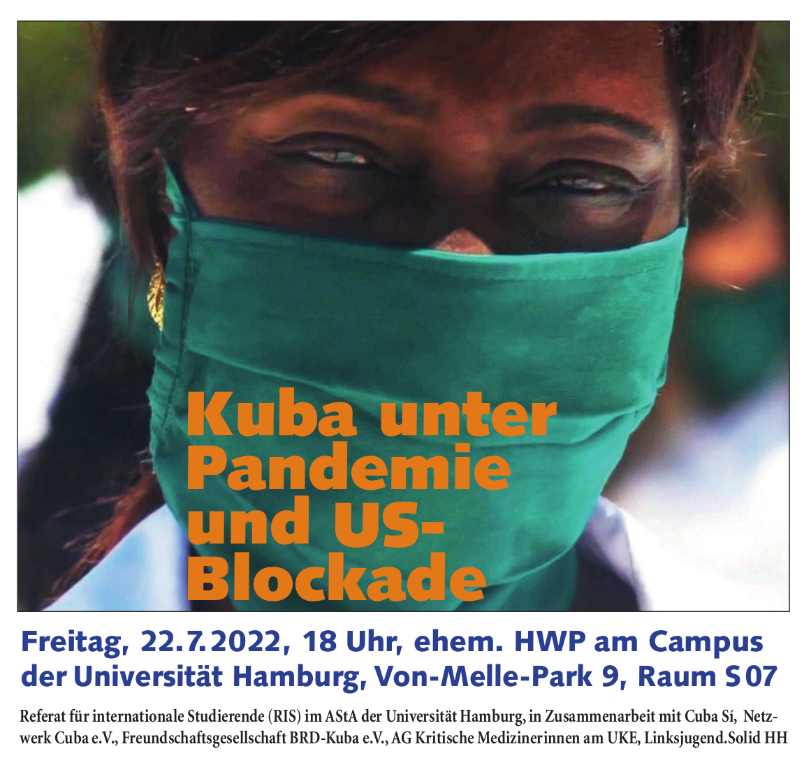 Hamburg: Kuba in der Pandemie und unter der US-Blockade
