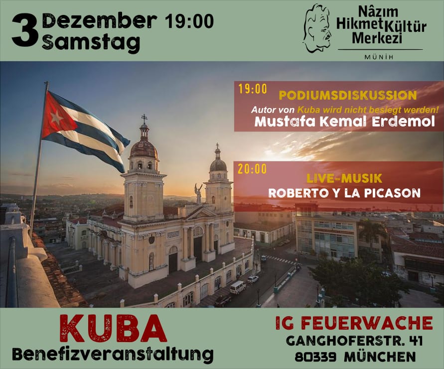 Buchvorstellung Küba Yenilmeyecek