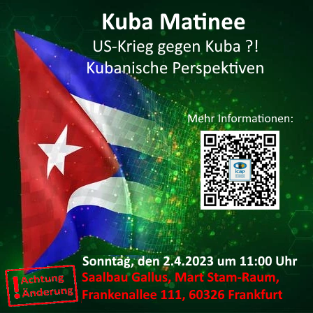 Kuba-Matinee, Frankfurt