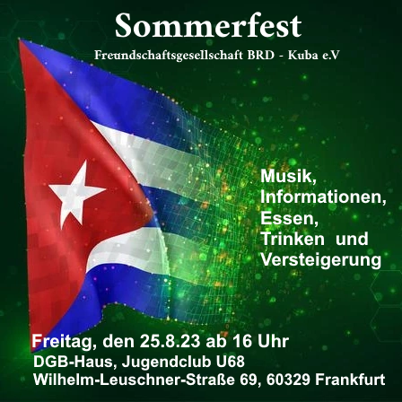 Kuba Sommerfest