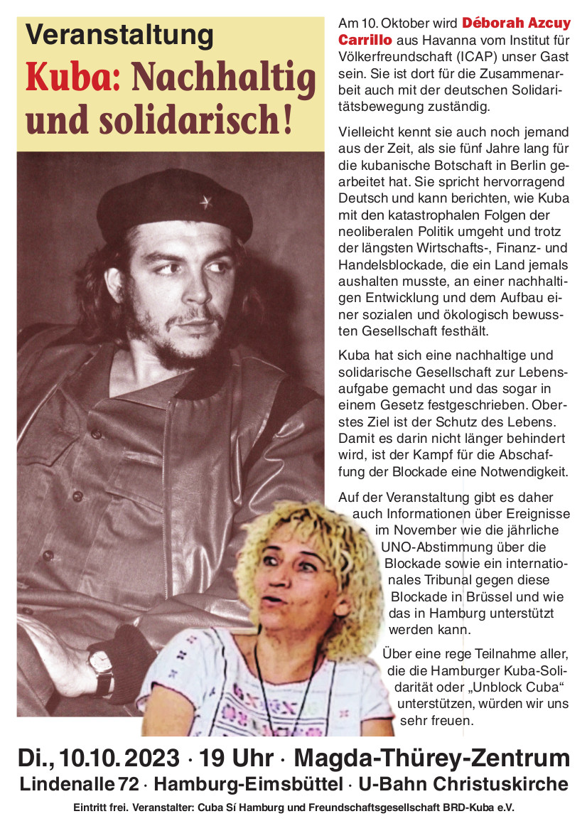 Kuba: Nachhaltig und solidarisch !