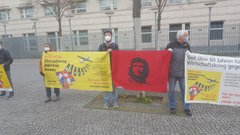 #UnblockCuba - Weltkarawane gegen die Blockade 9 UnblockCuba-Aktion Berlin