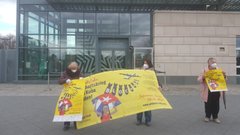 #UnblockCuba - Weltkarawane gegen die Blockade 10 UnblockCuba-Aktion Berlin
